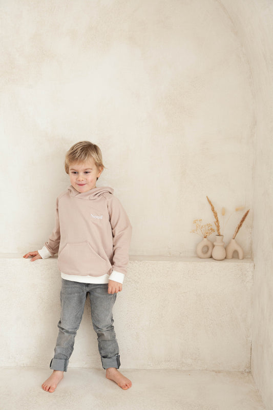 Hoody Sand personalisiert