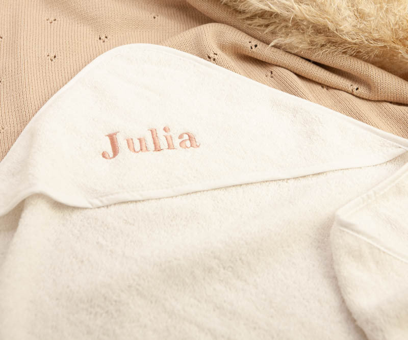 Omslagdoek gepersonaliseerd