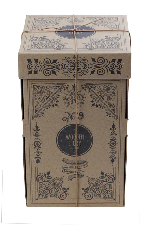 Holzstapelturm eckig - Montessori - Holzspielzeug