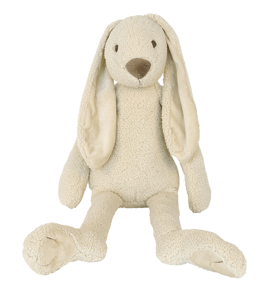 Großer beigefarbener recycelter Hase Richie