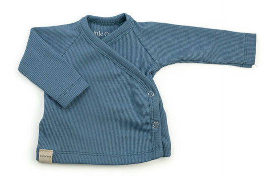 Baby-Ripp-Wickelshirt in Blau