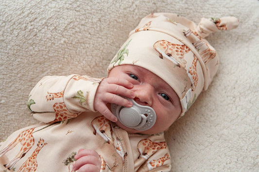 Giraffenmütze für die Kleine