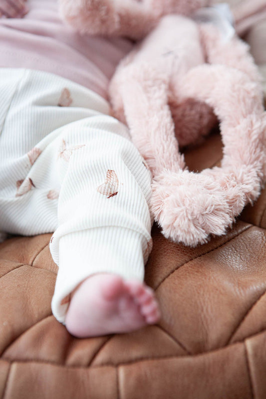 Babyhose Rippe Schmetterlinge