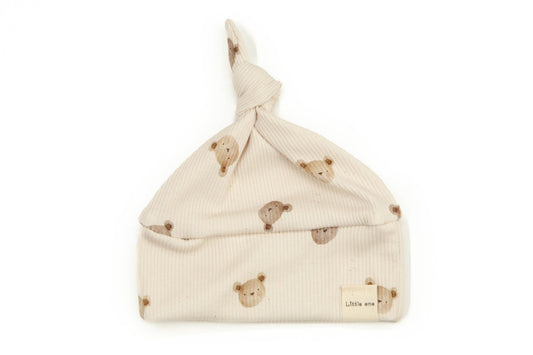 Mütze Baby Rib Little One Bären