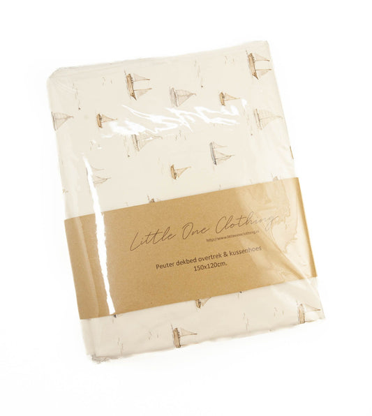 Kleinkinderbettdecke Segelboote