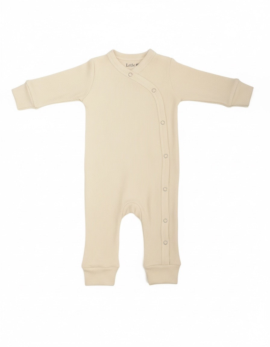 Boxpakje baby rib beige