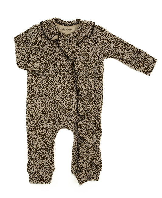 Leopard romper suit