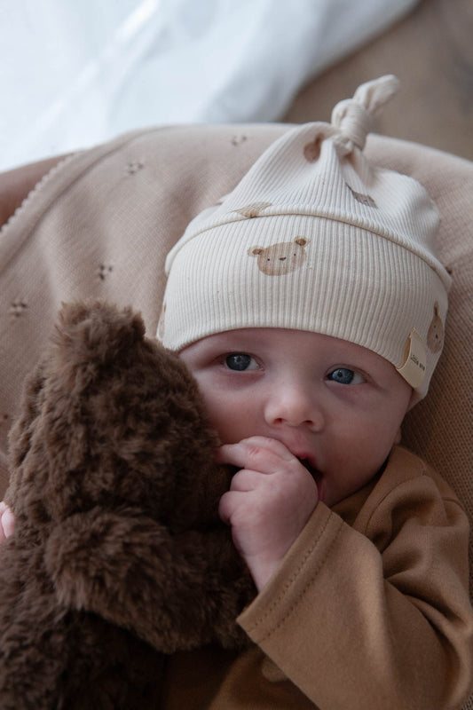 Mütze Baby Rib Little One Bären