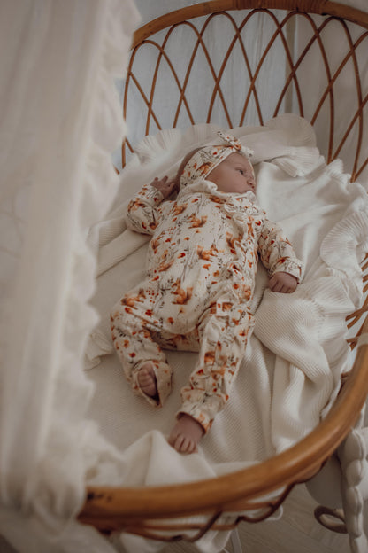 Ruffle wildflower romper
