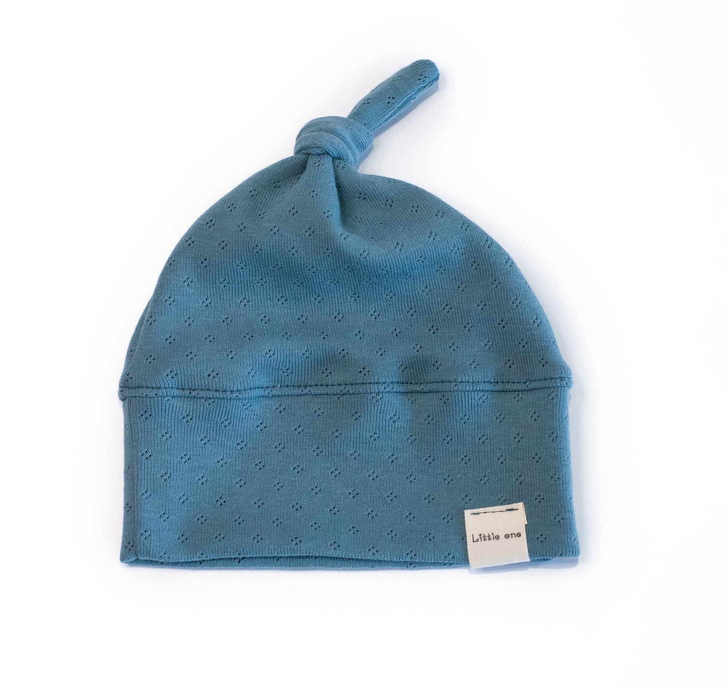 Openwork hat petrol