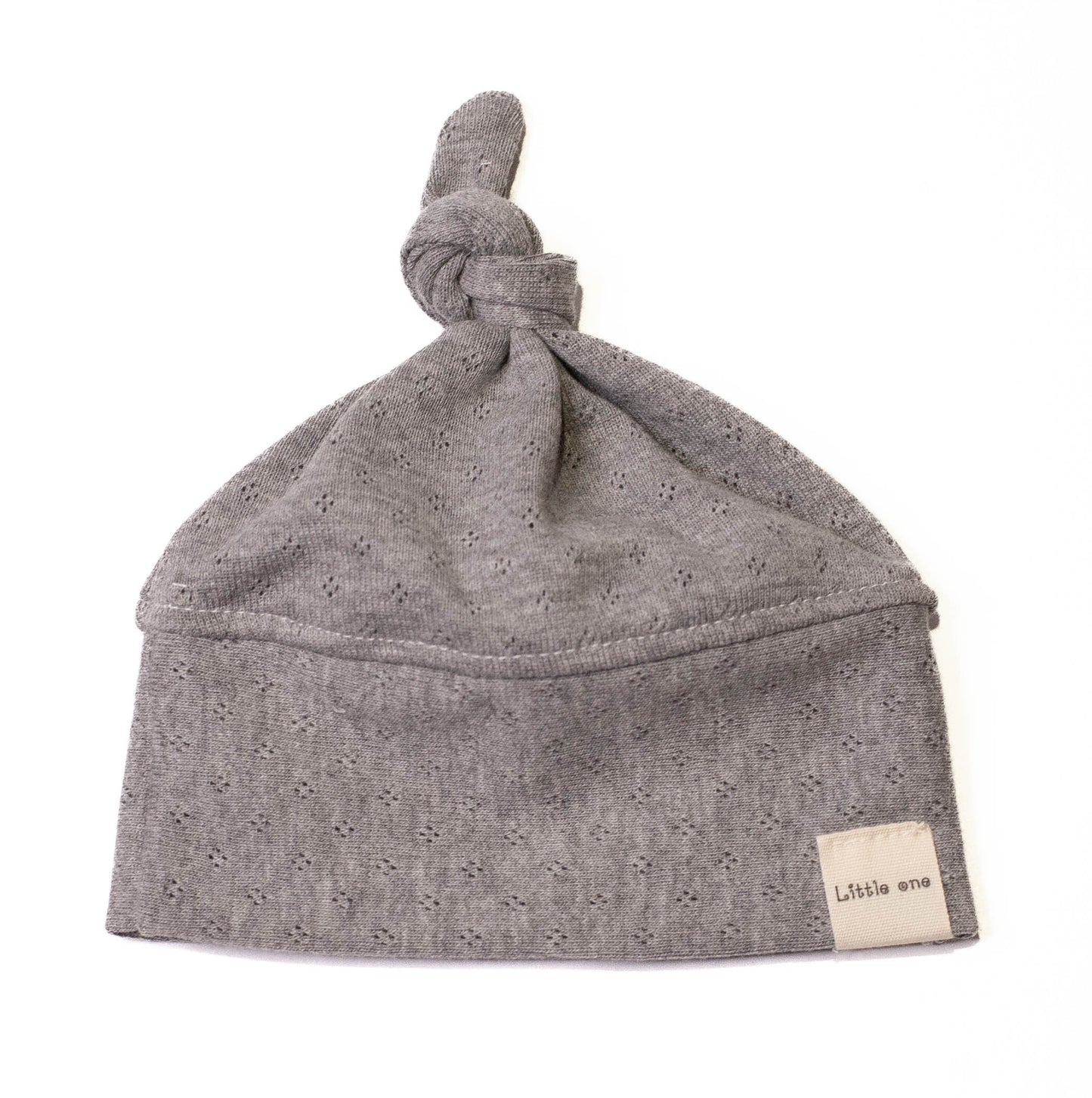 Hat openwork dark grey