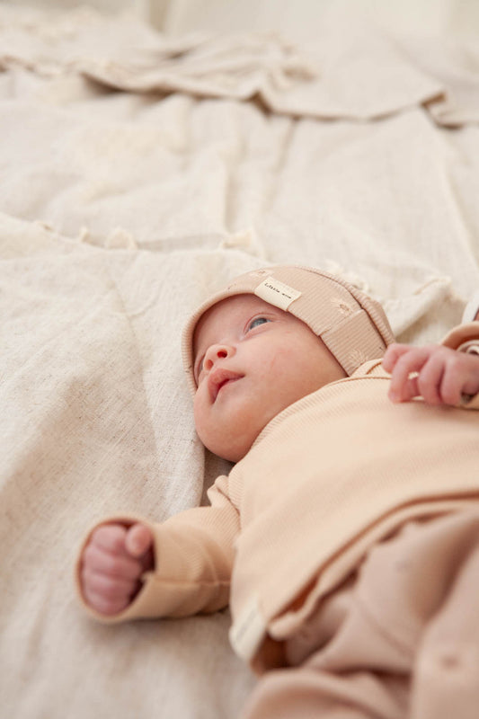 Baby Ripp Wickelshirt beige