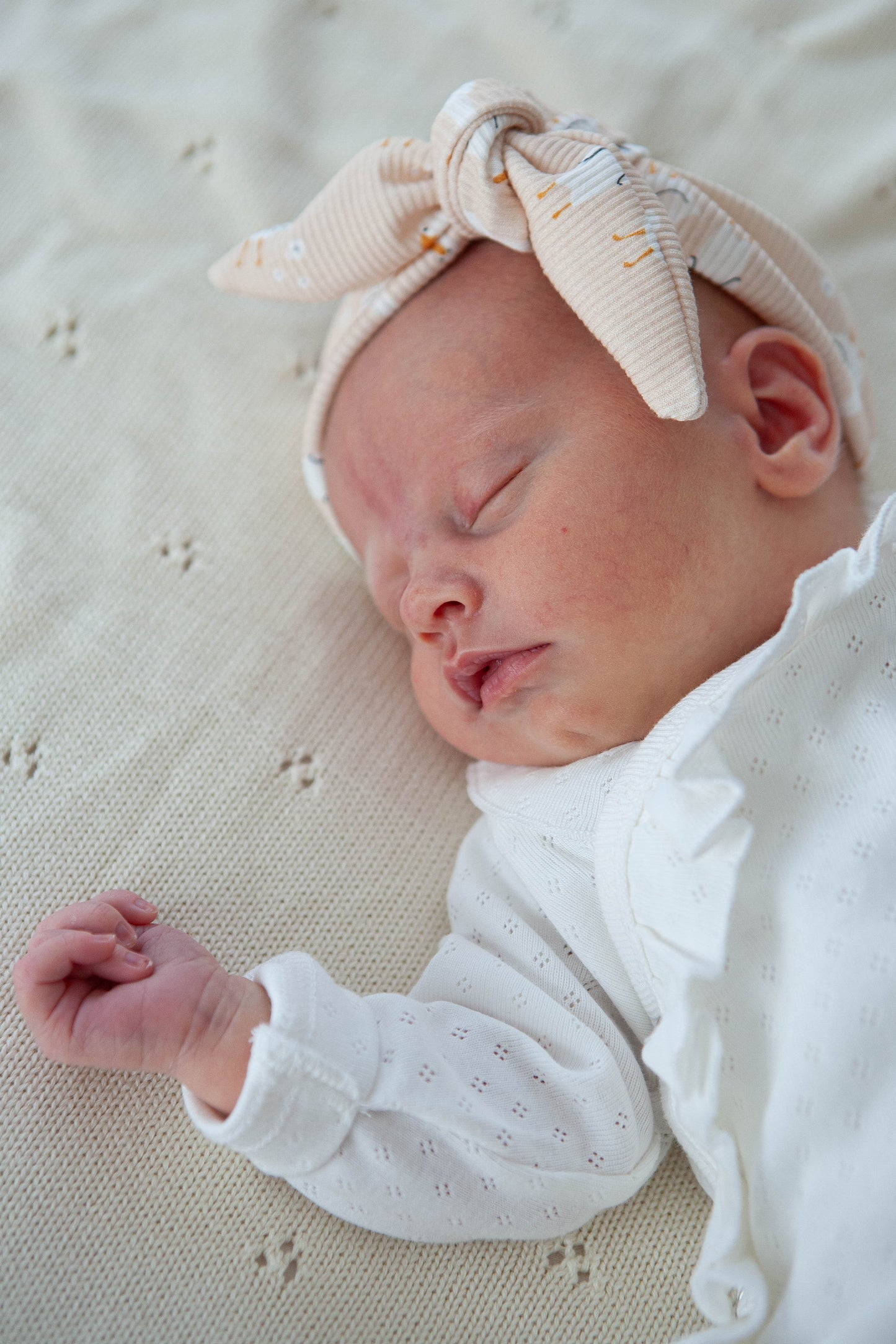 Haarbandje baby rib goose