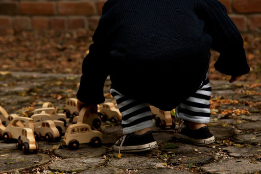Off-road car - wooden toy