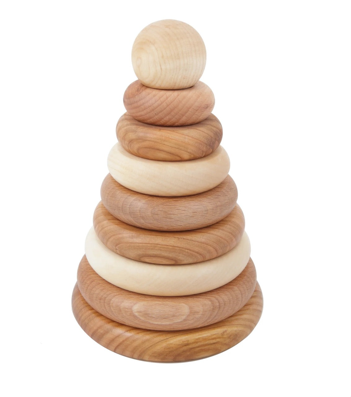 Stapelspielzeug Montessori Natur - Holzspielzeug