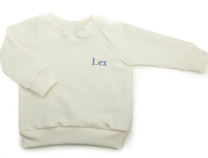 Sweater ecru personalized