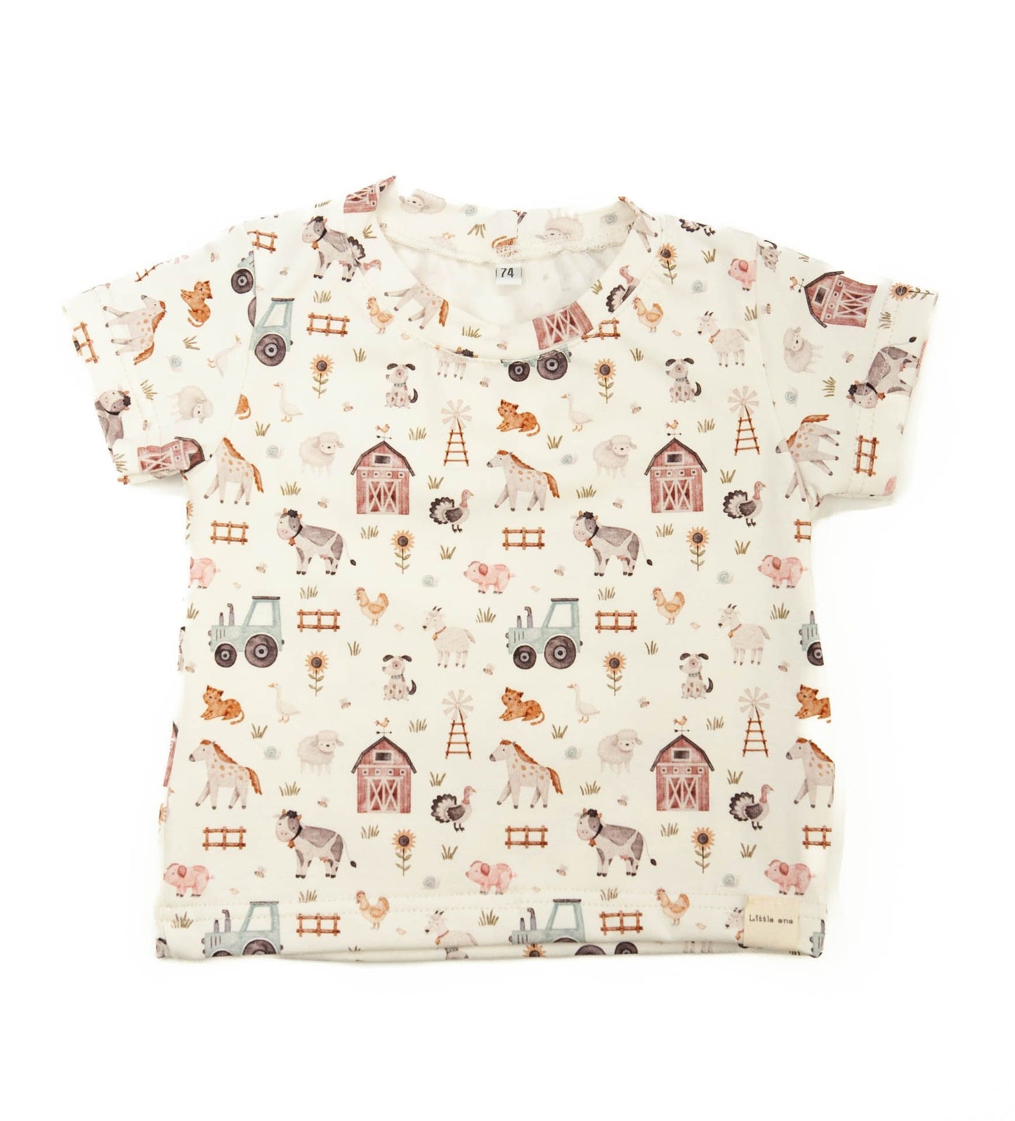 T-shirt boerderij dieren