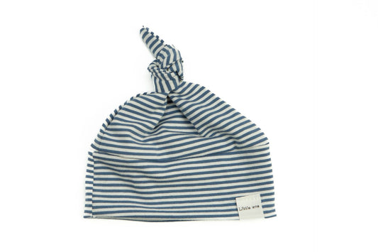 Hat blue stripes