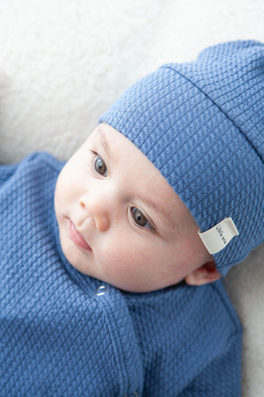 Hat cable blue