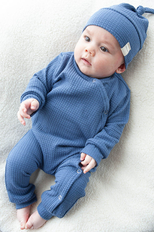 Hat cable blue