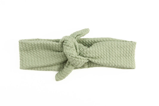 Haarbandje kabel groen