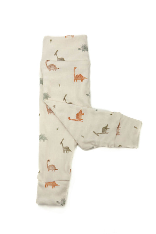 Baby pants rib dino