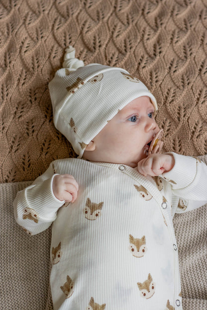 Hat baby rib fox