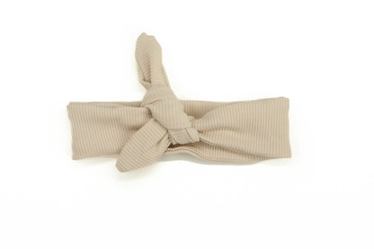 Haarband Babyripp beige