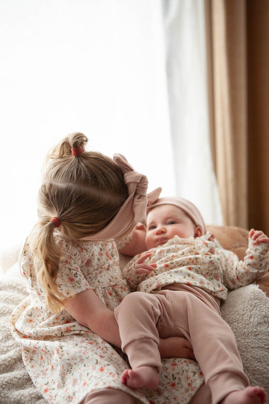 Jurkje baby rib little one beautiful flowers