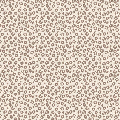 Toddler / Duvet cover beige leopard