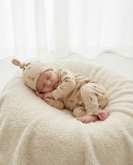 Hat baby rib bows