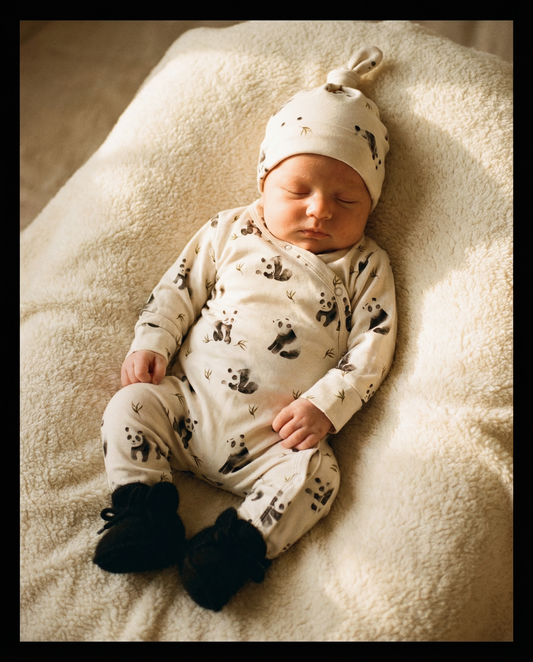 Merino wollen slofjes zwart