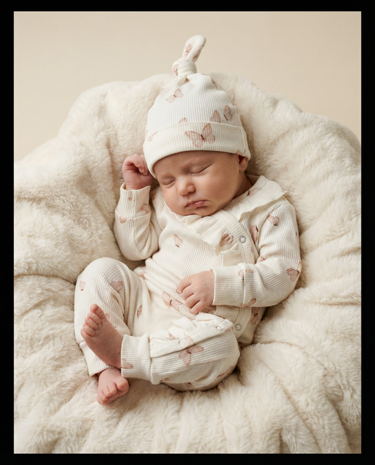 Mutsje baby rib vlinders