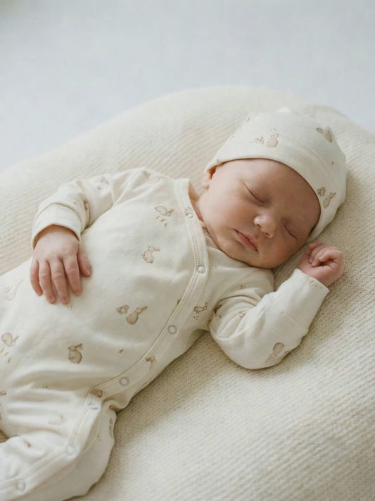 Süßer Hasen-Strampler