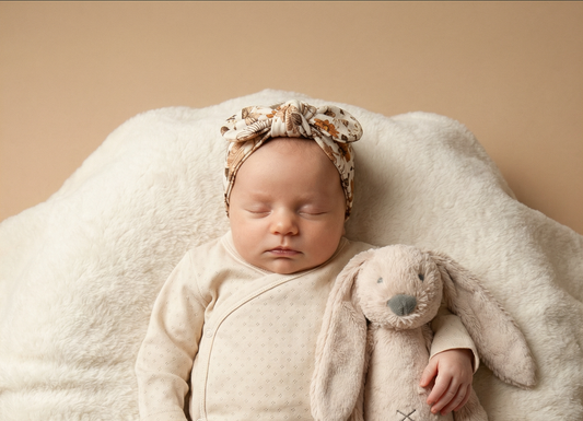 Wickelshirt durchbrochen beige natur