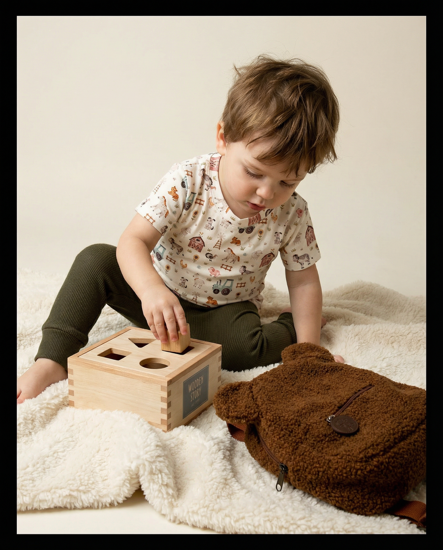 Personalisierter Rucksack mit Ohren