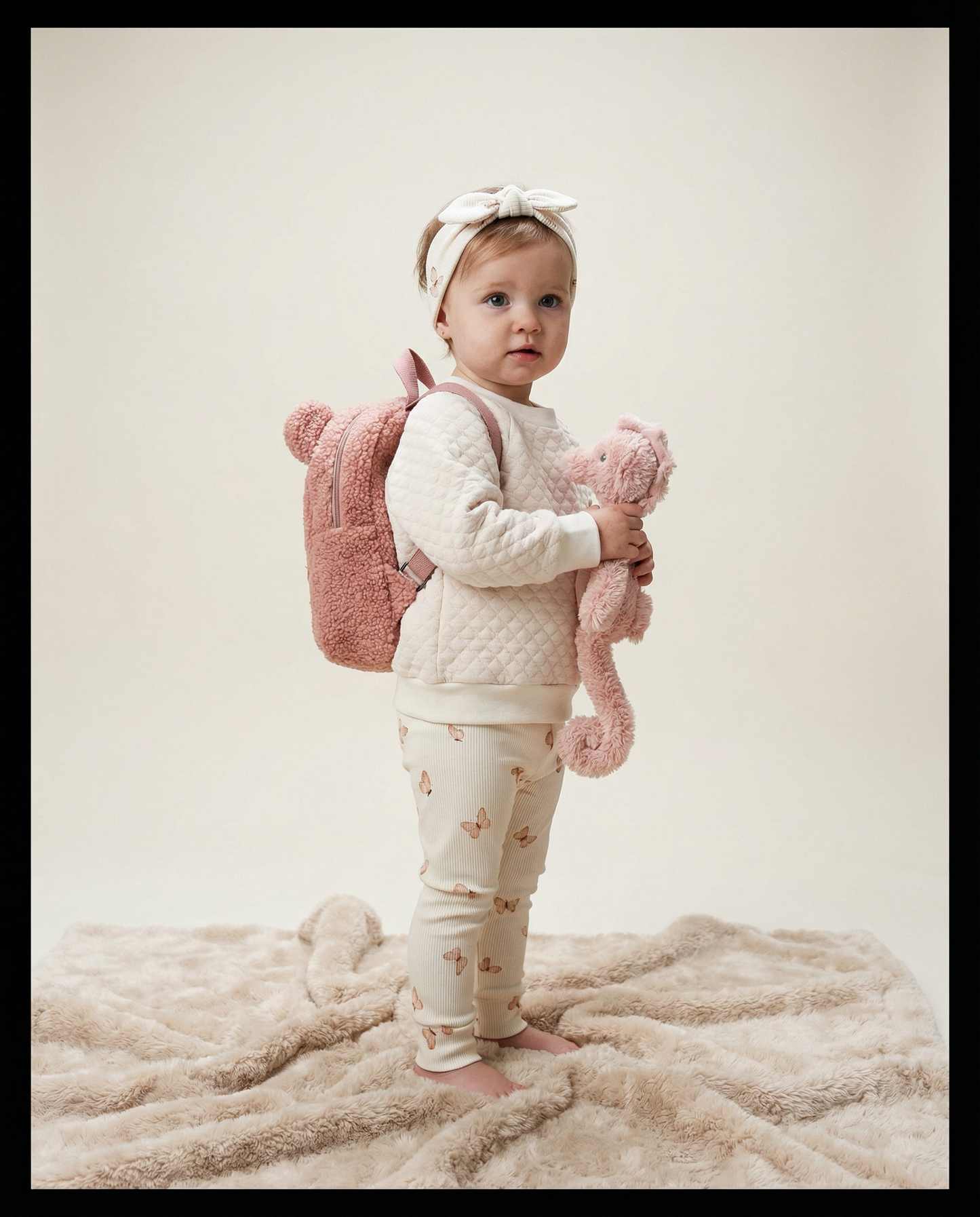 Personalisierter Rucksack mit Ohren