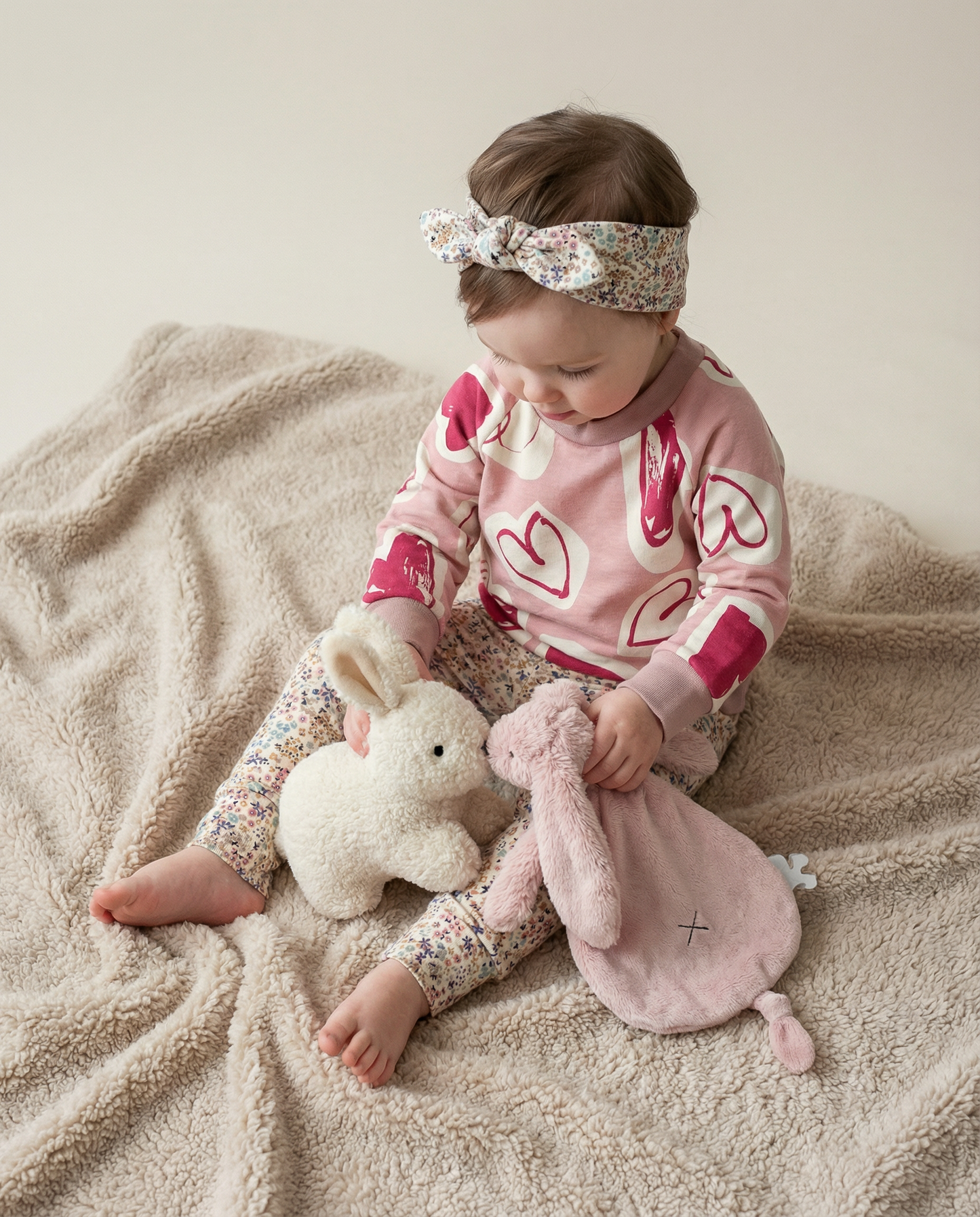 Oversized sweater dusty lilac personalized