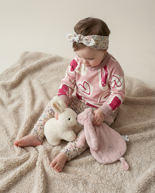 Oversized sweater dusty lilac personalized